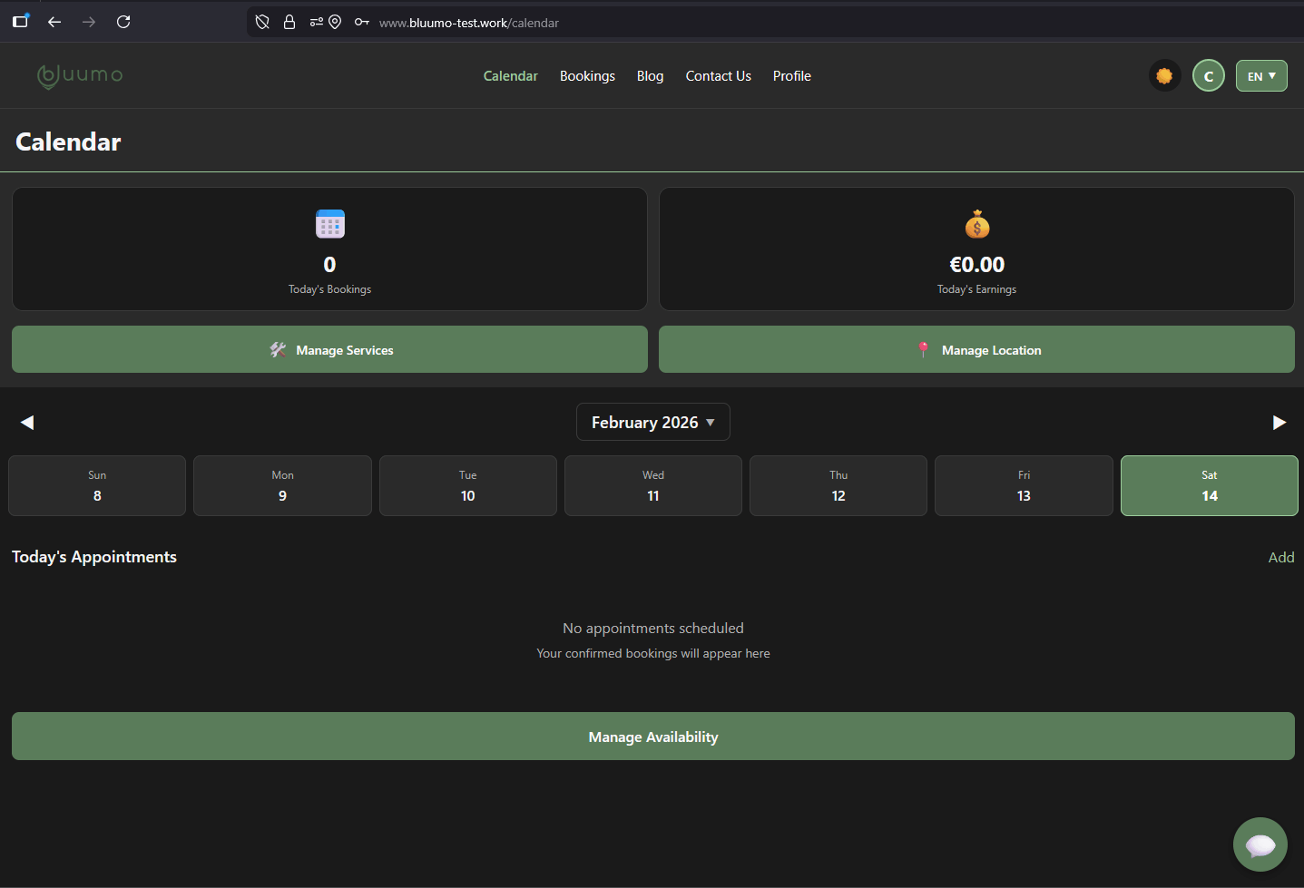 Provider portal