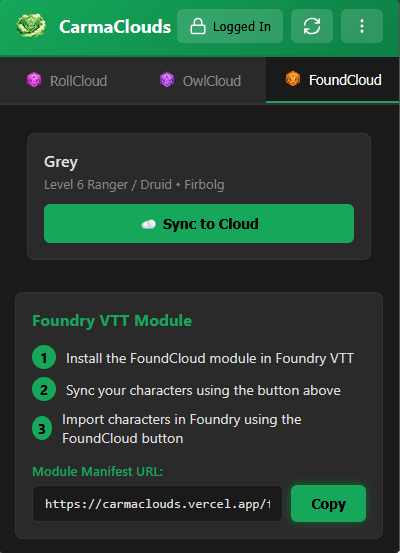 Browser extension popup
